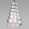 Подвесной светильник Eurosvet 50058/1 серебро STORM