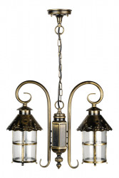 Подвесной уличный светильник YAOHUALUX 81570/2/18 Gb CAIOR 1