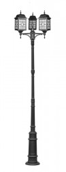 Уличный фонарный столб YAOHUALUX 64810LB/E7 09 Bl LONDON L