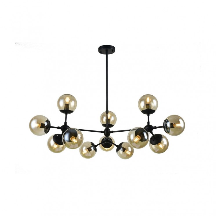Светильник подвесной Arte lamp A1664SP-12BK BOLLA