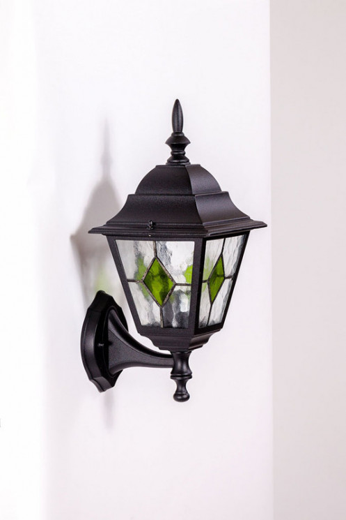 Настенный уличный(фасадный) светильник YAOHUALUX 79901MlgG Bl QUADRO lead GLASS