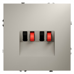 Розетка акустическая VOLTUM VLS060303 кашемир