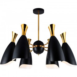 Люстра потолочная на штанге Stilfort 2059/02/06P Ricon 6*E14*40W