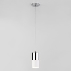 Подвесной светильник Eurosvet 50146/1 хром/белый Mini Topper