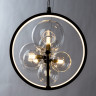 Подвесная люстра ARTE Lamp A7790SP-50BK Saturn