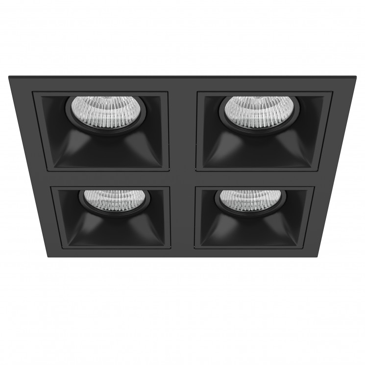 Комплект из светильников и рамки DOMINO  Lightstar D54707070707