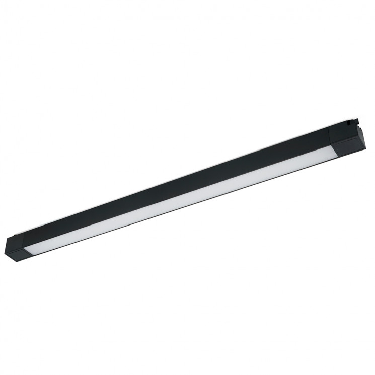 Светодиодный светильник Feron AL132 трековый однофазный на шинопровод 40W 4000K 120 градусов черный серия MattLine 48723