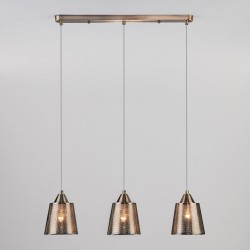 Подвесной светильник  Eurosvet Ollie 50016/3 античная бронза