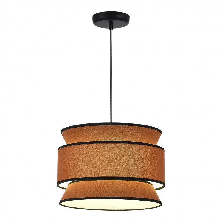 Светильник подвесной ST Luce Черный/Кирпичный, Черный E27 1*40W         SL1354.403.01