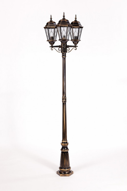 Уличный фонарный столб YAOHUALUX 91409MB Gb ромб ASTORIA 2M