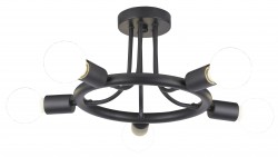 Светильник потолочный Arte lamp A6063PL-5BK HIGHGARDEN