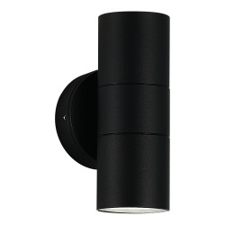 Светильник уличный настенный ST-Luce черный/белый GU10 2*50W SL9008.401.02 TUBO