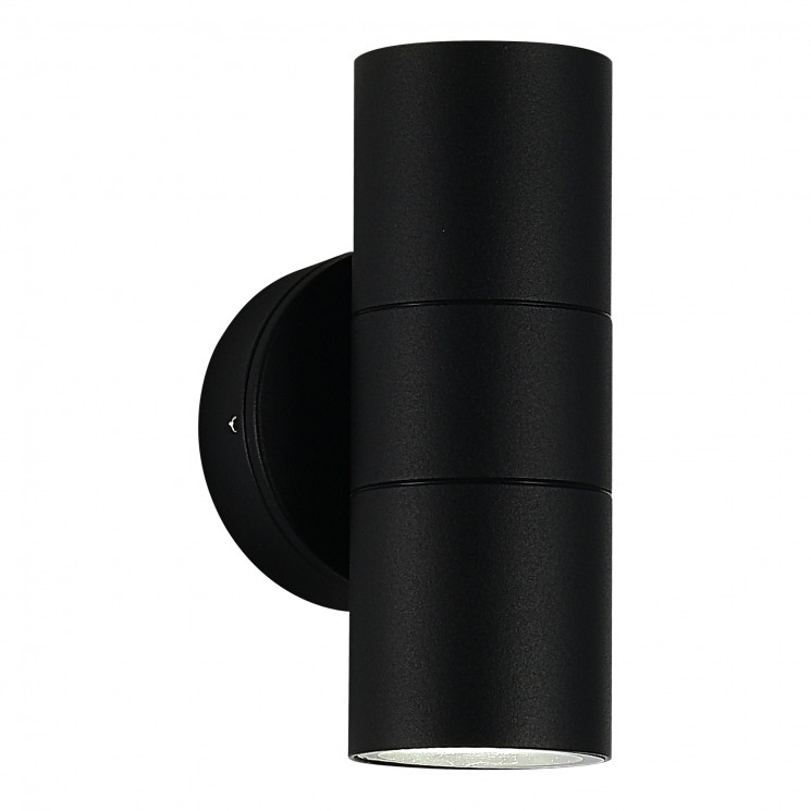 Светильник уличный настенный ST-Luce черный/белый GU10 2*50W SL9008.401.02 TUBO