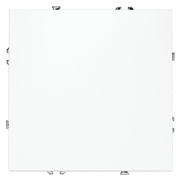 Выключатель одноклавишный проходной VOLTUM VLS010302 белый матовый