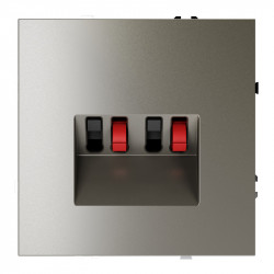 Розетка акустическая VOLTUM VLS060304 шелк