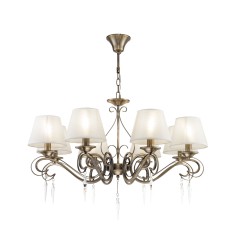 Люстра Freya FR2017PL-08BZ Bonfi