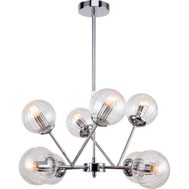 Люстра потолочная на штанге Stilfort 2001/09/08P Viviene 8*E14*40W