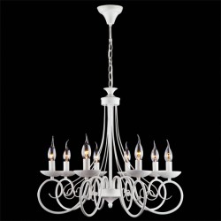 Люстра Eurosvet 22404/8 белый с золотом