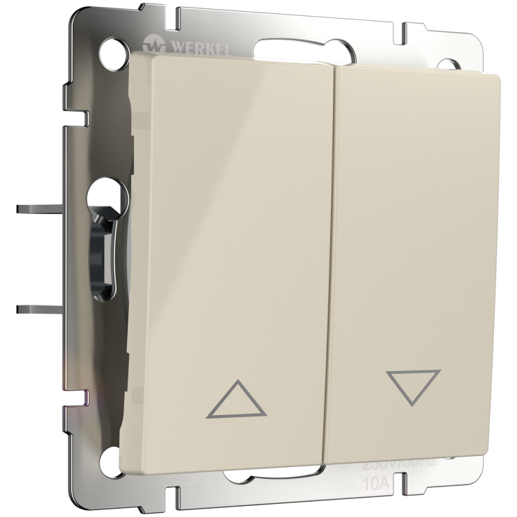 Выключатель жалюзи WL03-01-02 слоновая кость