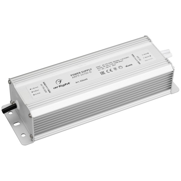 Блок питания Arlight ARPV-24150-D (24V, 6.3A, 150W) (ARL, IP67 Металл, 3 года) 026665