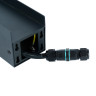 Розетка уличная Feron 52184 TM200, 220-230V, 16A, IP44, 70*70*300мм, черный