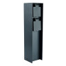 Розетка уличная Feron 52184 TM200, 220-230V, 16A, IP44, 70*70*300мм, черный