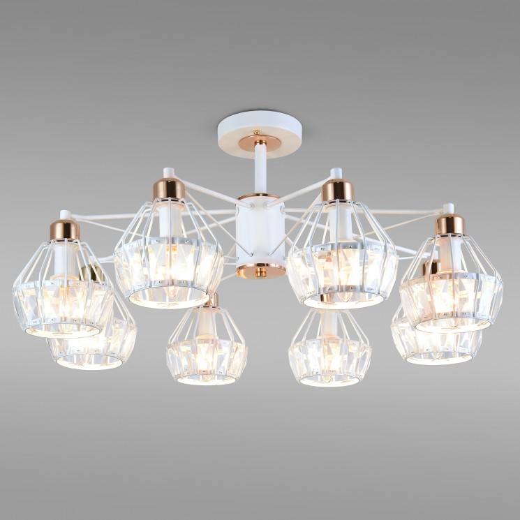 Потолочный светильник Eurosvet 70075/8 белый Lord