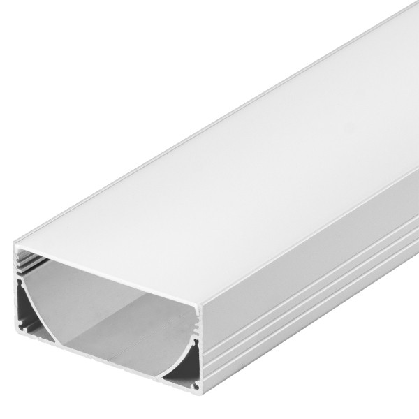 Профиль с экраном Arlight ALU-POWER-W80N-2000ANOD+FROST 019097