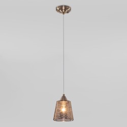 Подвесной светильник  Eurosvet Ollie 50016/1 античная бронза