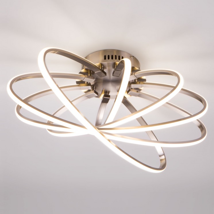 Потолочный светильник  Eurosvet Evia 90100/5 сатин-никель