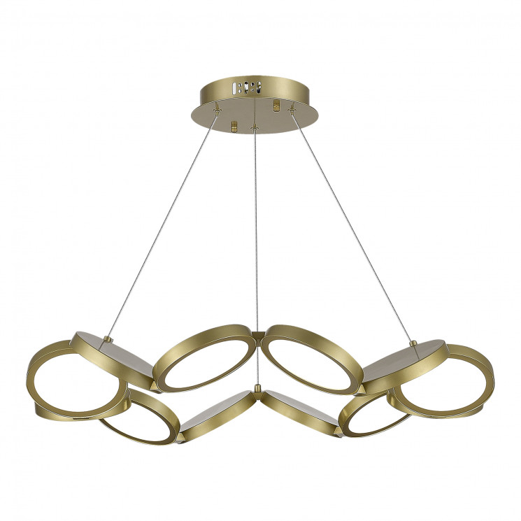 Светильник подвесной ST Luce Матово Золотистый/Белый LED 1*60W 4000K        SL6508.203.01