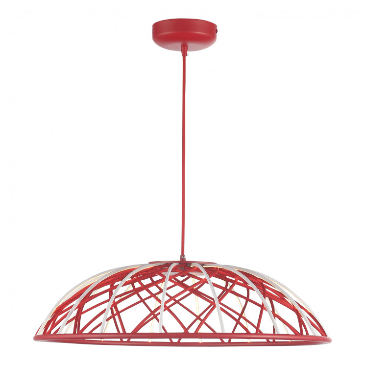 Светильник подвесной ST Luce Красный/Красный LED 1*20W 3000K         SL6016.603.01