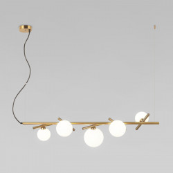 Подвесная люстра Eurosvet 50382/5 латунь SALUT