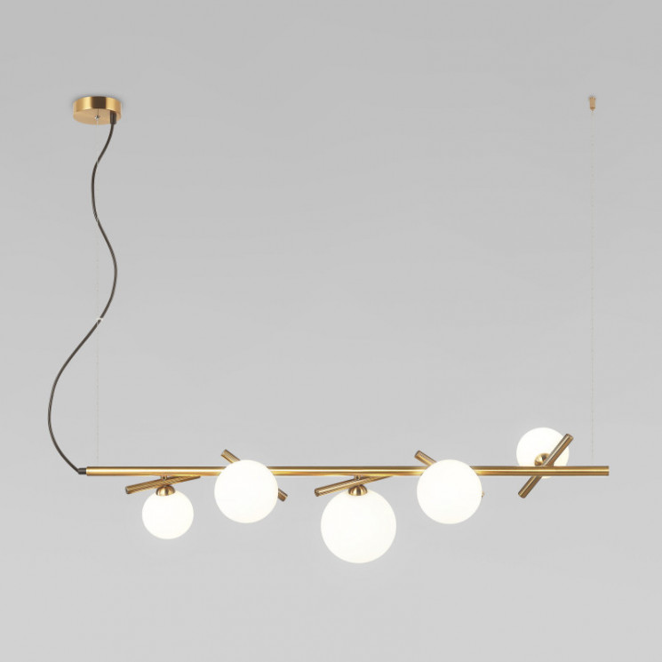 Подвесная люстра Eurosvet 50382/5 латунь SALUT