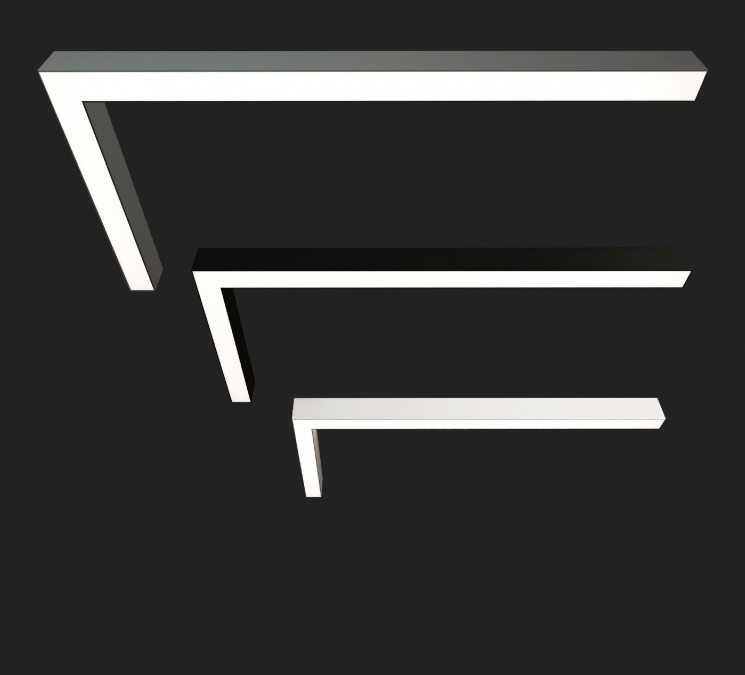 Накладной светодиодный светильник Donolux DL18516C082W57 100 см 57,6W