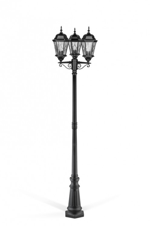 Уличный фонарный столб YAOHUALUX 91409MB Bl ромб ASTORIA 2M