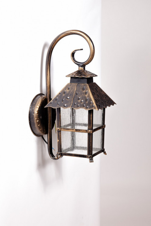 Настенный уличный(фасадный) светильник YAOHUALUX 81402/18 Gb CAIOR 2