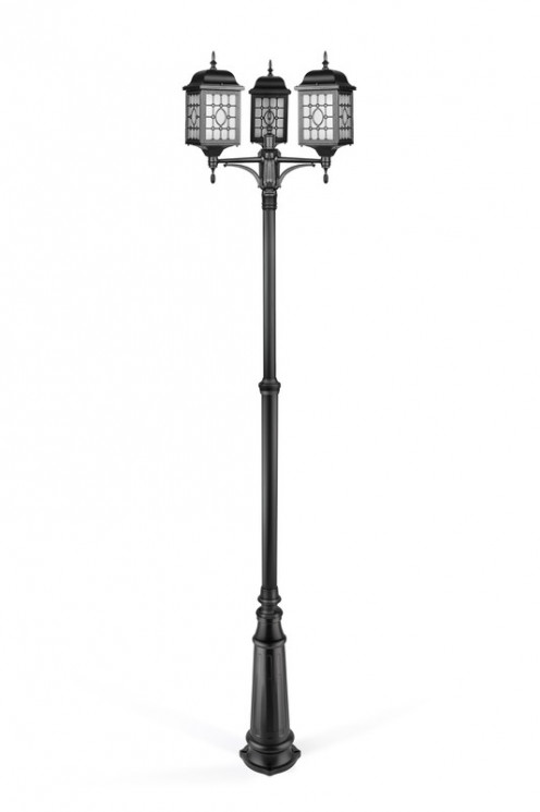 Уличный фонарный столб YAOHUALUX 64810LB/A2 09 Bl LONDON L