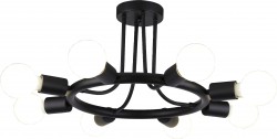 Светильник потолочный Arte lamp A6063PL-8BK HIGHGARDEN