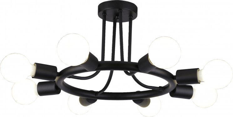 Светильник потолочный Arte lamp A6063PL-8BK HIGHGARDEN
