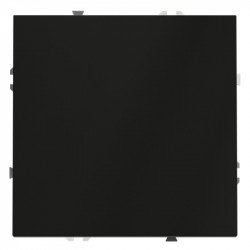 Выключатель одноклавишный проходной VOLTUM VLS010308 черный