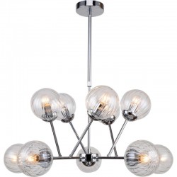 Люстра потолочная на штанге Stilfort 2001/09/10P Viviene 10*E14*40W