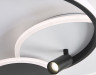 Cветильник потолочный Ambrella Light FL5118/3+1 WH/BK белый/черный 64W 3000K/4200K/6400K+4200K 480*425*110 ПДУ