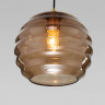 Подвесной светильник Eurosvet 50239/1 коньячный Ice