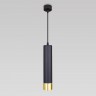 Подвесной светильник Elektrostandard DLN107 GU10 черный/золото