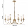 Подвесная люстра Favourite 2692-7P Mollis