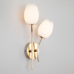 Настенный светильник Eurosvet 30135/2 золото Tulip