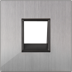 Накладка для RJ45 и RJ11 глянцевый никель Werkel WL02-RJ-CP