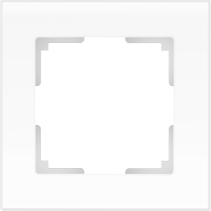 Рамка на 1 пост белый матовый Werkel W0011105 (WL01-Frame-01 Favorit)