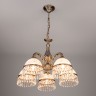 Подвесной светильник  Eurosvet Lourence 22823/5 античная бронза